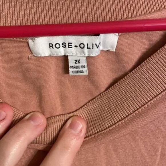 Rose & Olive Pink Shirt - Picture 2 of 2